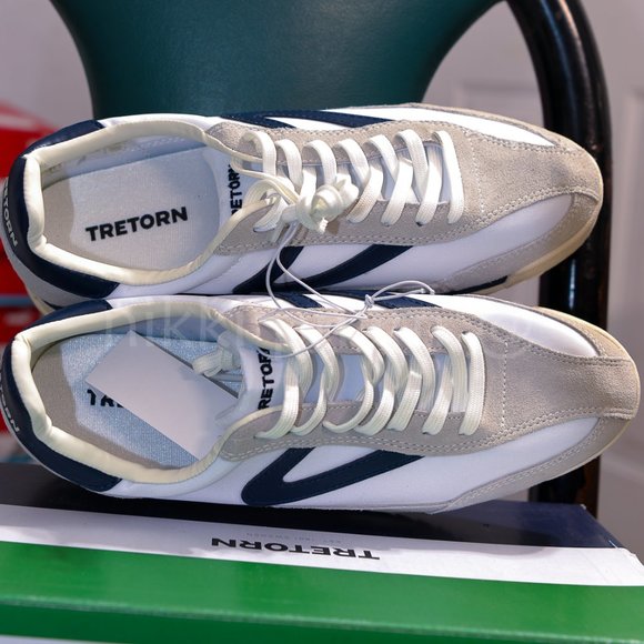 TRETORN Women's Rawlins Sneakers Lace-Up Casual Tennis Shoes with Classi… - Picture 3 of 6